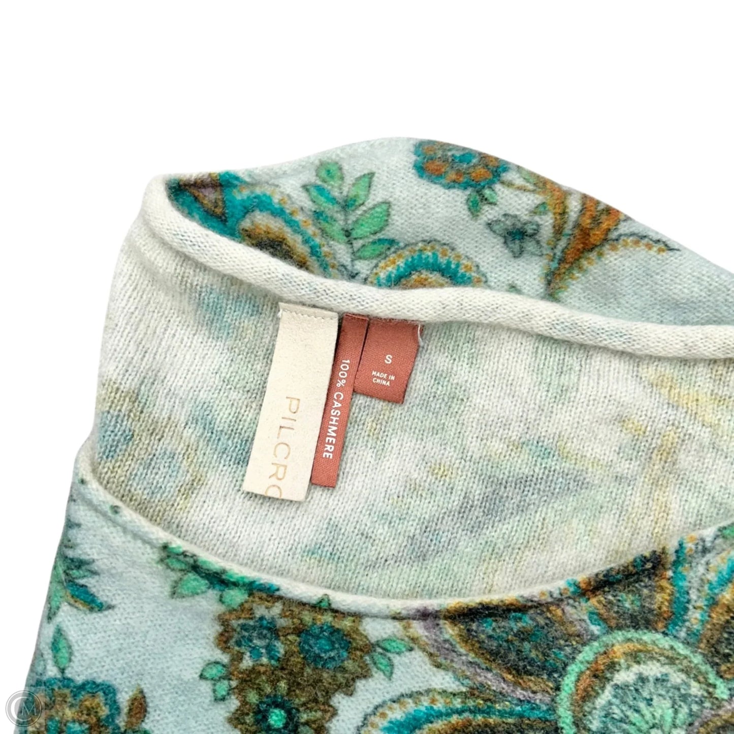 Sweater Cashmere By Pilcro In Blue & Grey, Size: S