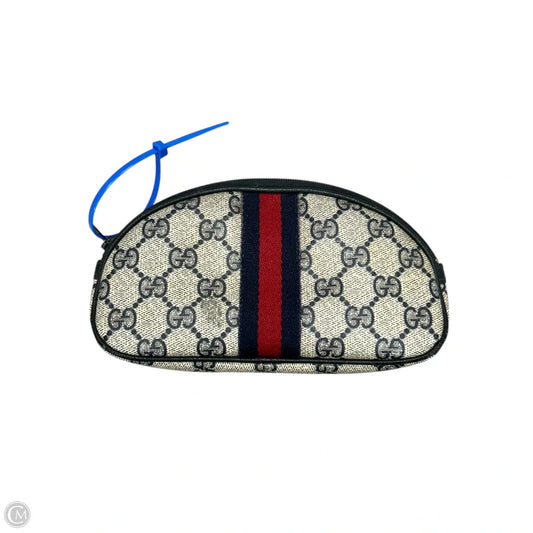 Makeup Bag Luxury Designer By Gucci, Size: Small