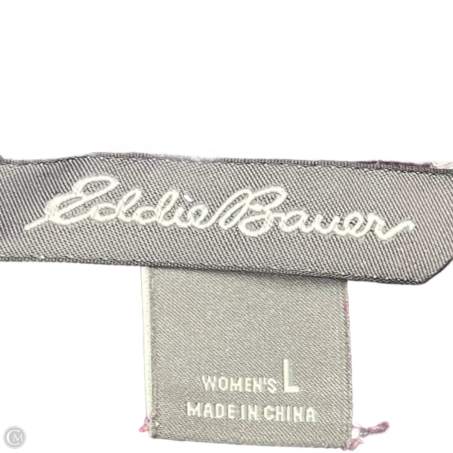 Coat Puffer & Quilted By Eddie Bauer In Purple, Size: L