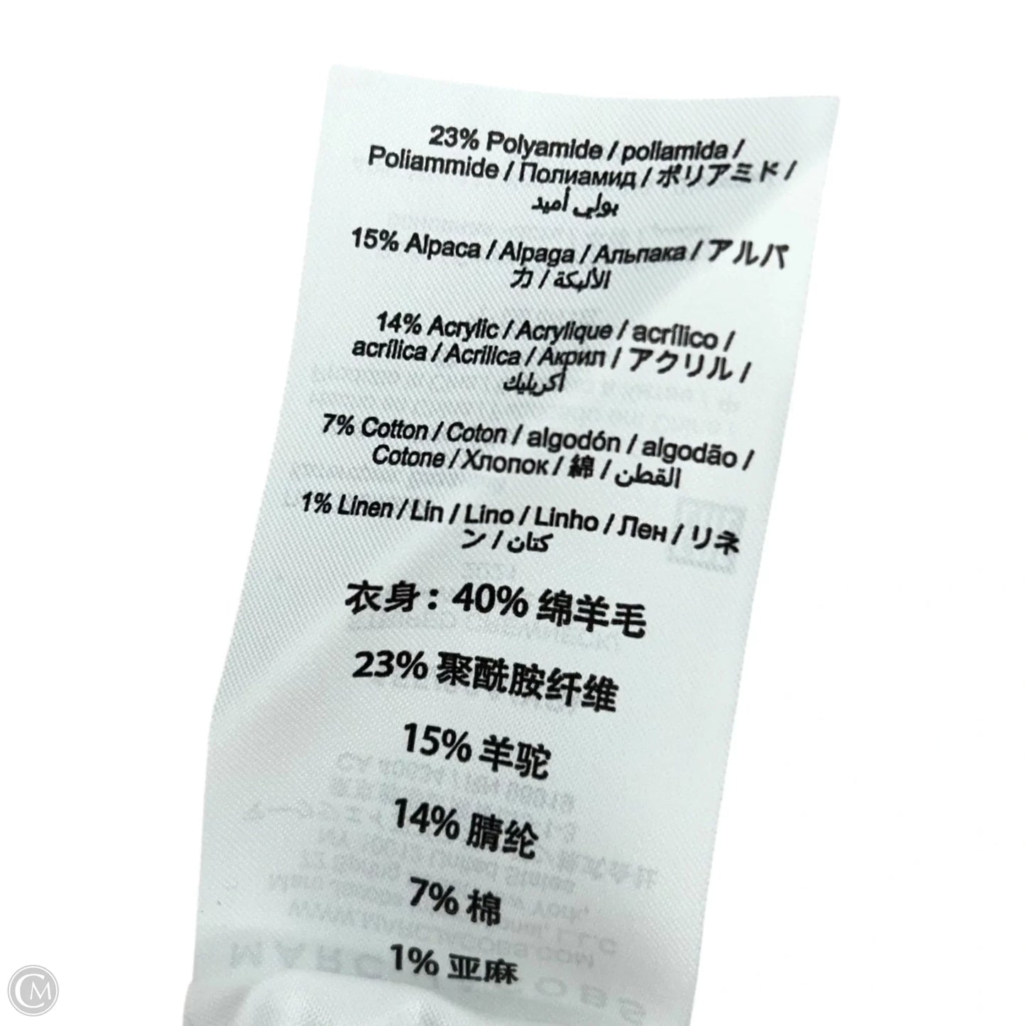 Sweater Luxury Designer By Marc Jacobs In Pink & Yellow, Size: Xs