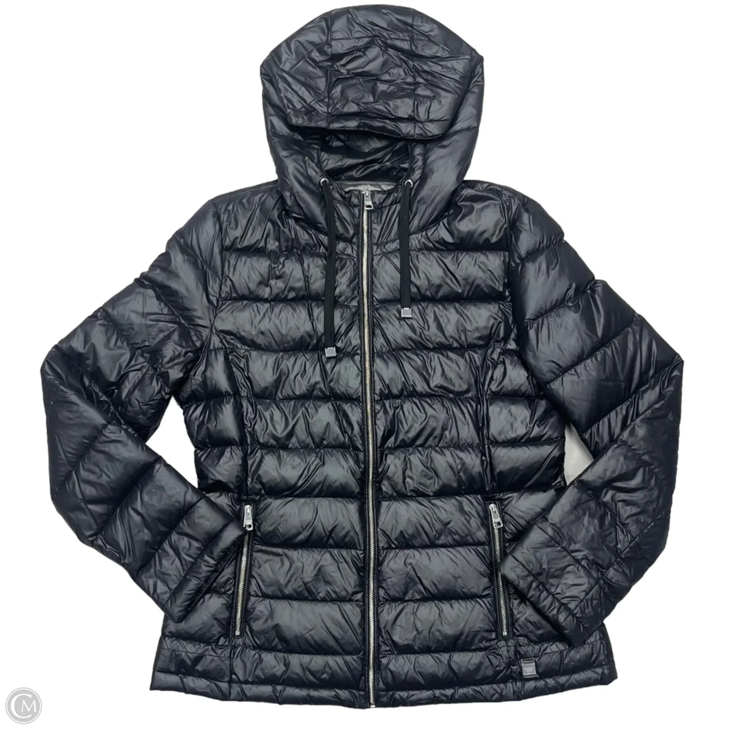 Jacket Puffer & Quilted By Andrew Marc In Black, Size: M