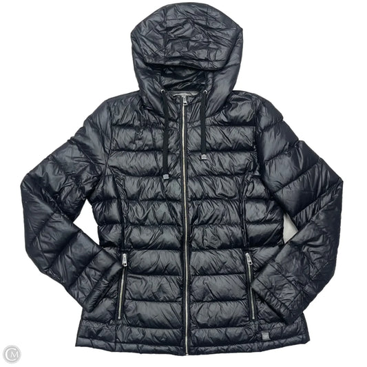 Jacket Puffer & Quilted By Andrew Marc In Black, Size: M