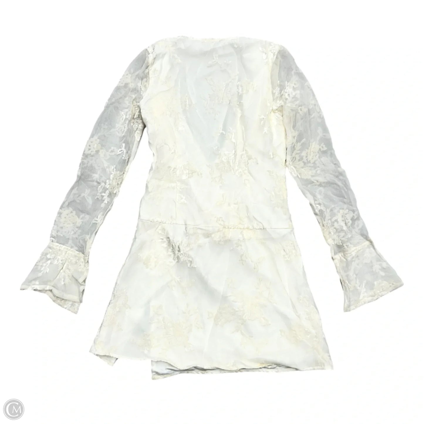 Dress Casual Short By Meshki In Ivory, Size: S