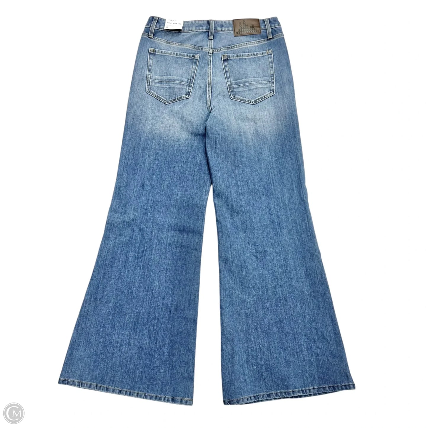 Jeans Wide Leg By City Blues In Blue Denim, Size: 8