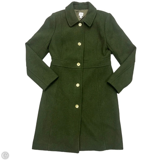Coat Peacoat By J. Crew In Green, Size: M
