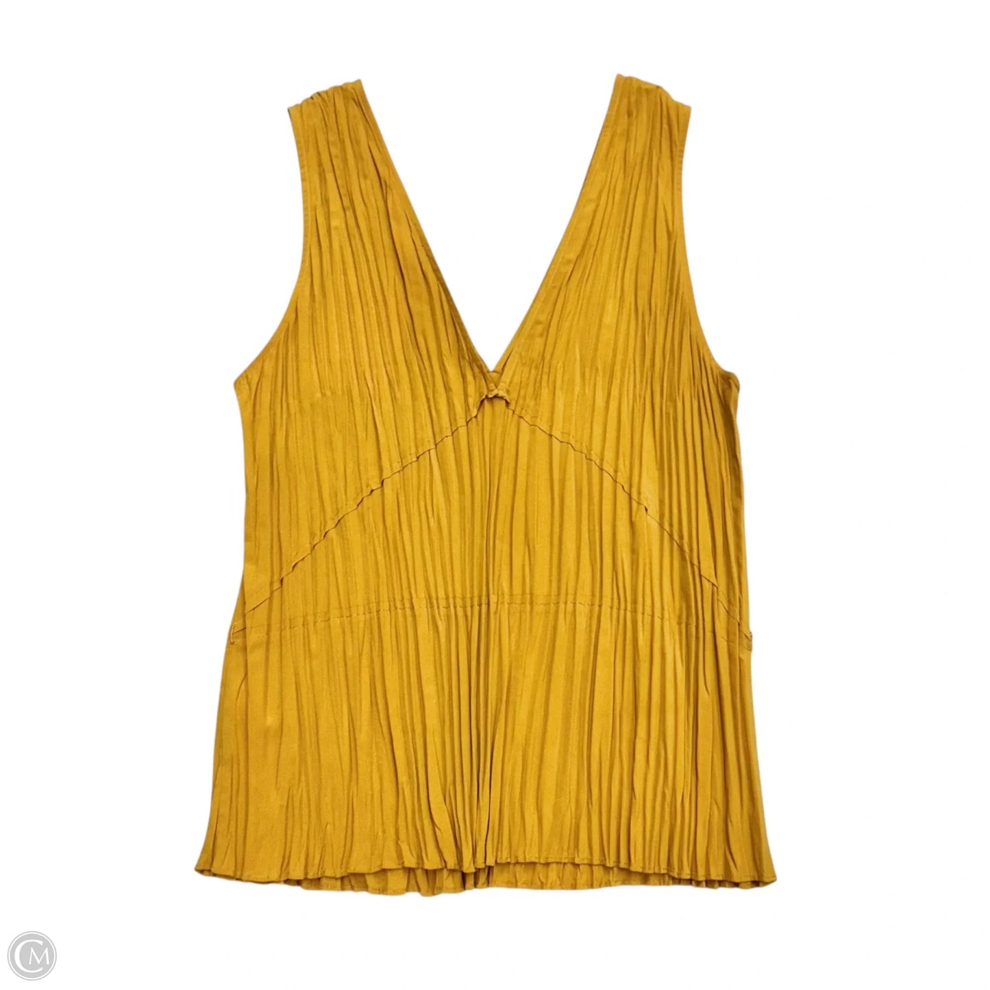 Tank Top By Vince In Yellow, Size: L
