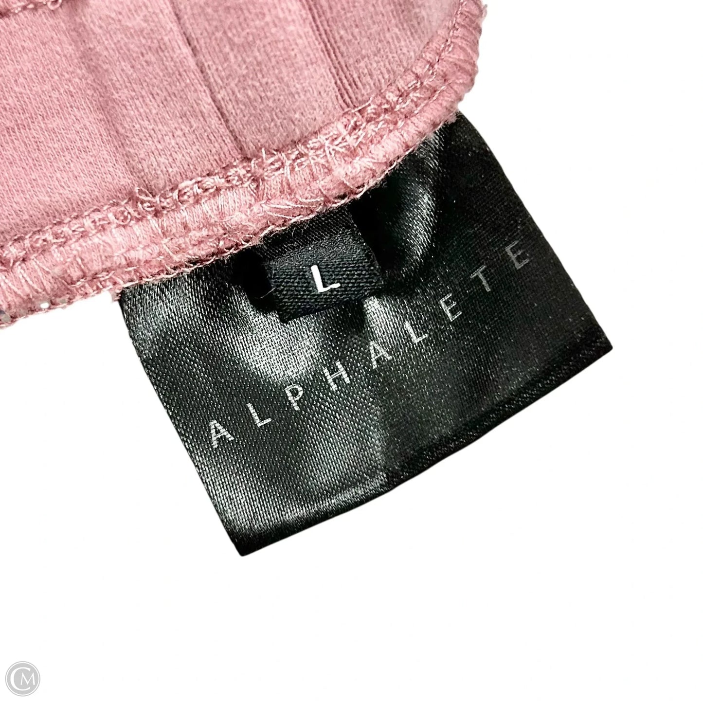 Athletic Pants By Alphalete In Pink, Size: L