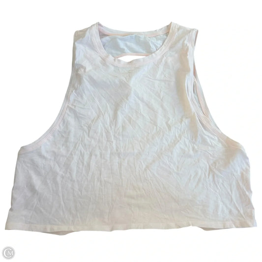 Athletic Tank Top By Lululemon In Peach, Size: M