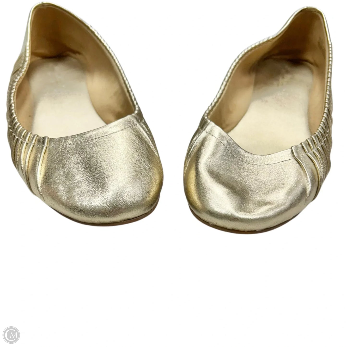 Shoes Designer By Lilly Pulitzer In Gold, Size: 9.5