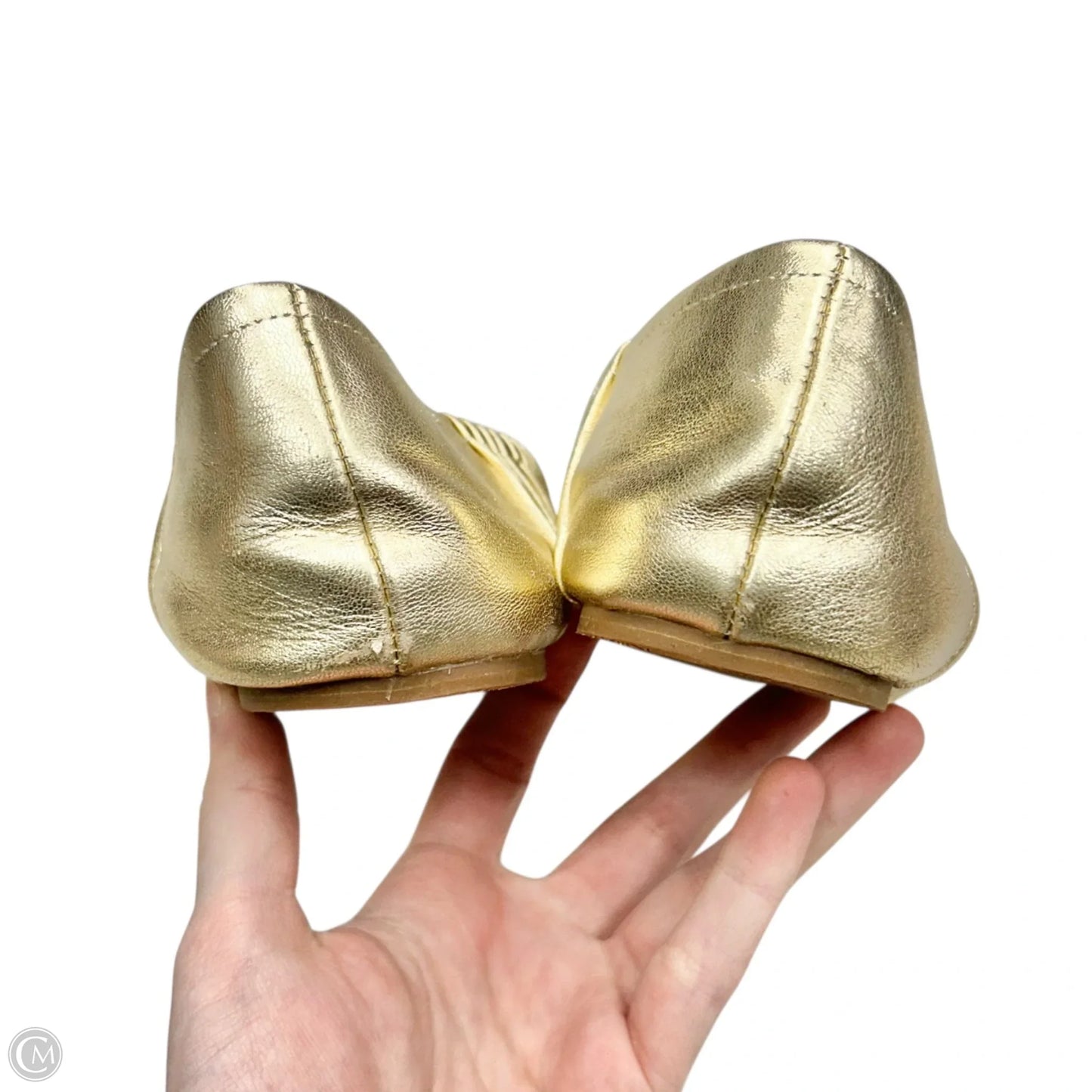 Shoes Designer By Lilly Pulitzer In Gold, Size: 9.5