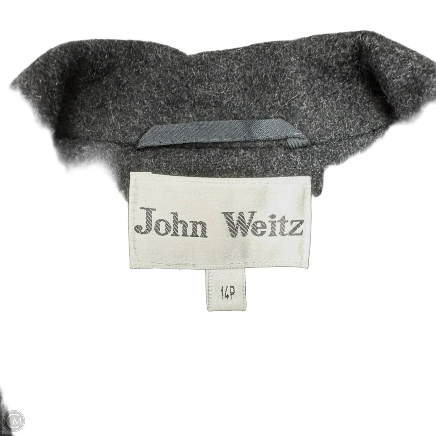 Coat Peacoat By John Weitz In Black, Size: Xlp