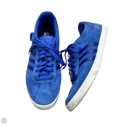 Shoes Sneakers By Adidas In Blue, Size: 9.5
