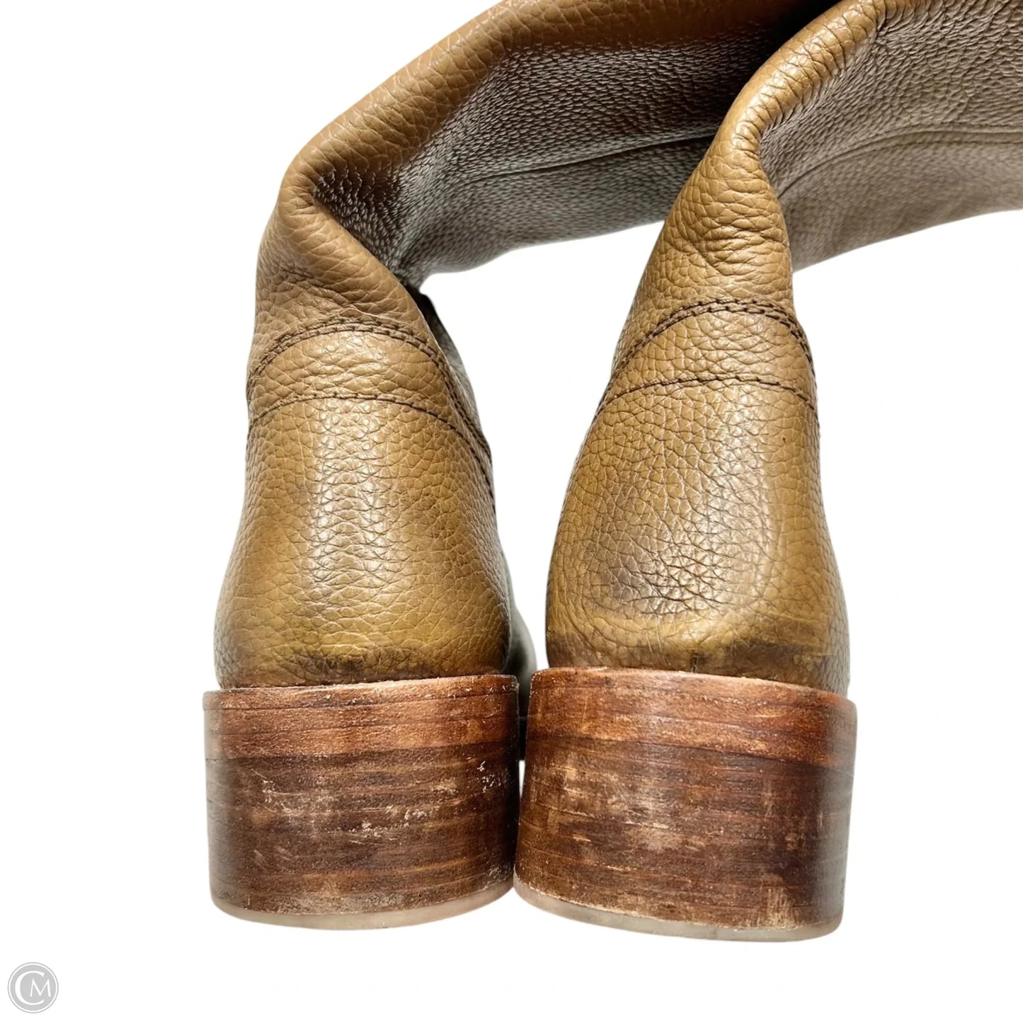 Boots Leather By Free People In Tan, Size: 10