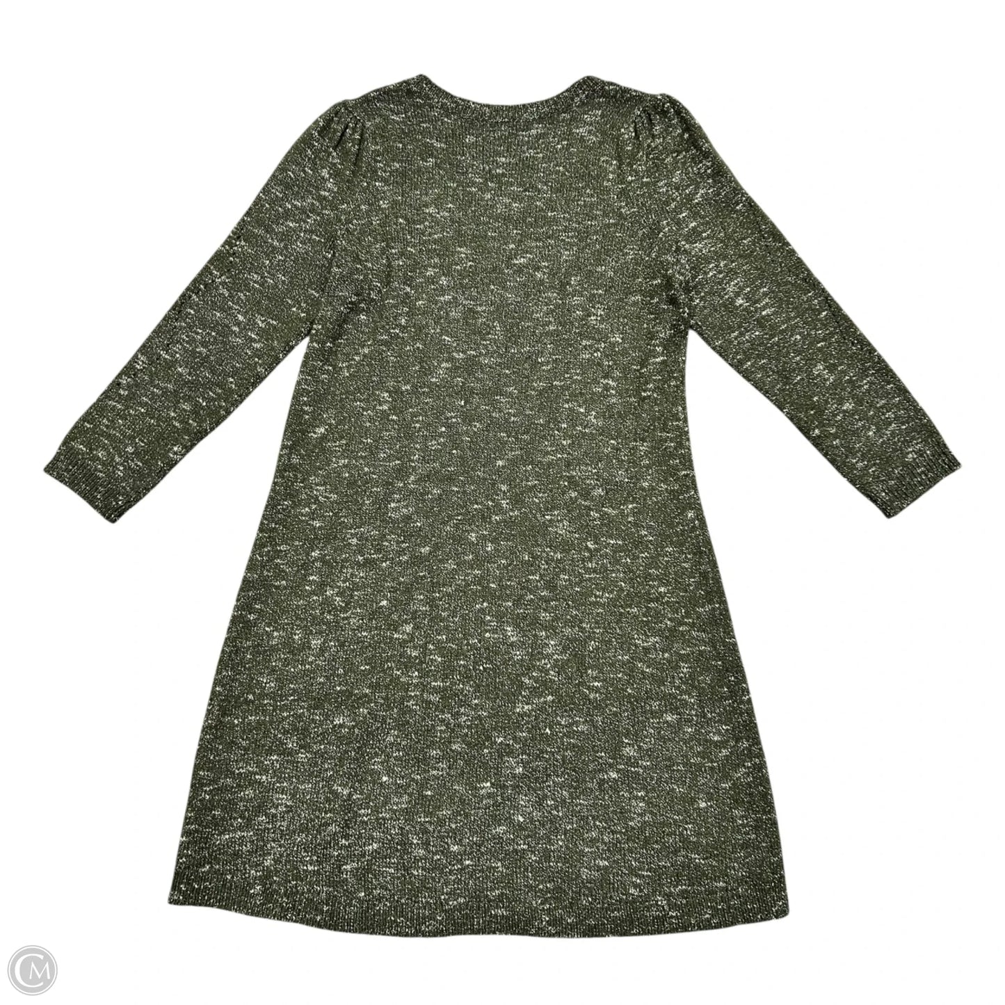 Dress Sweater By Talbots In Green, Size: 1x