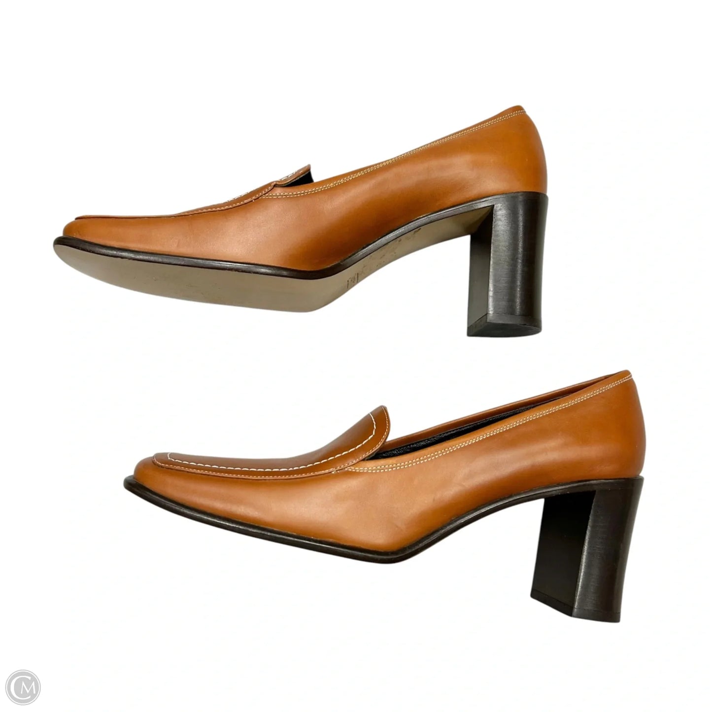 Shoes Designer By Coach In Tan, Size: 10