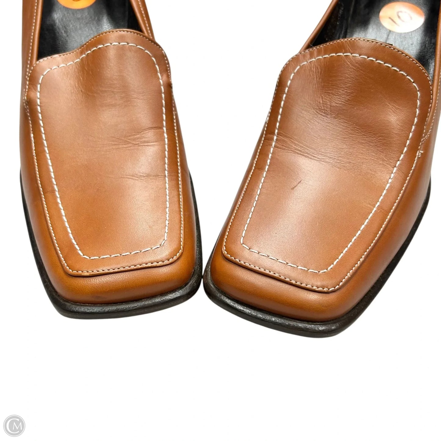 Shoes Designer By Coach In Tan, Size: 10