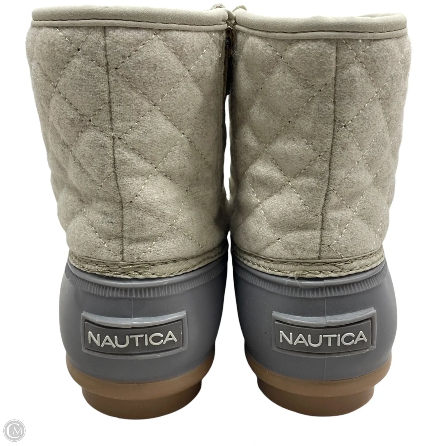 Boots Rain By Nautica In Grey & Tan, Size: 11