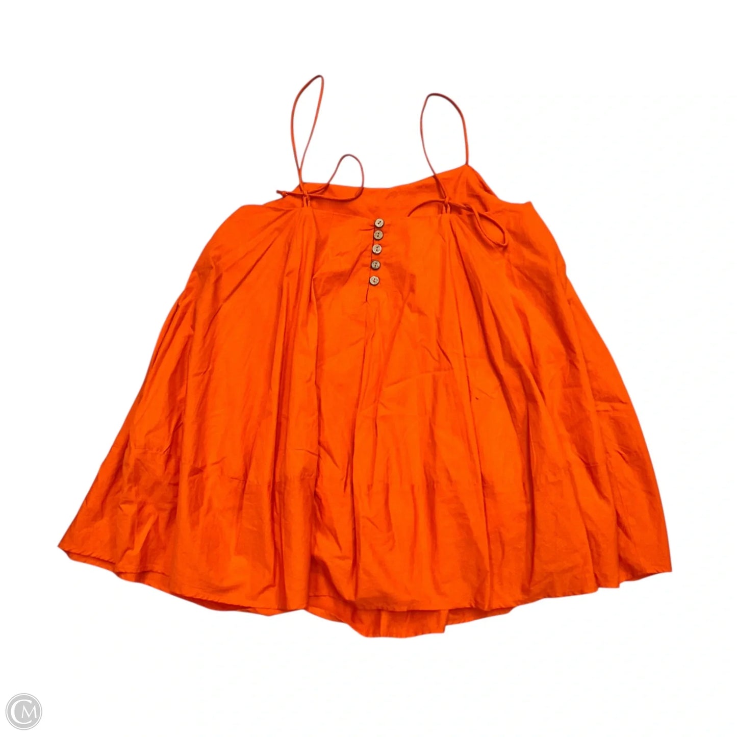 Dress Casual Short By Free People In Orange, Size: Xs