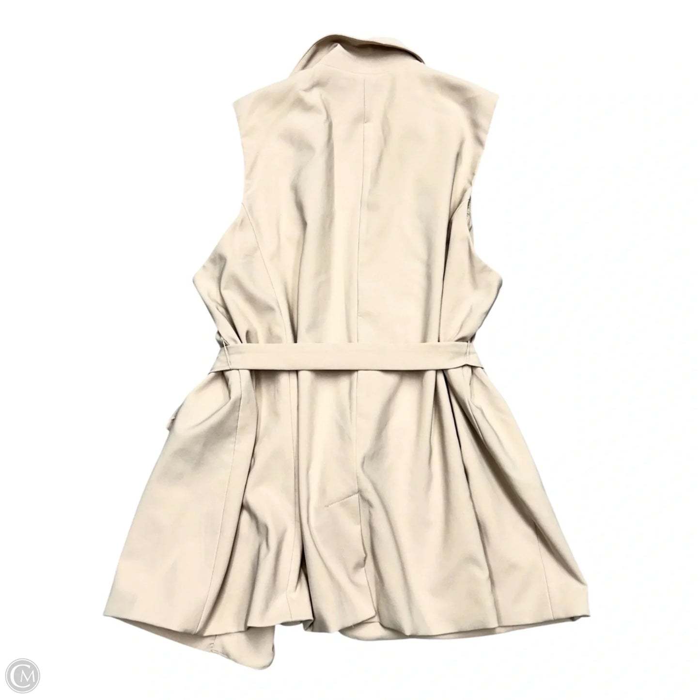 Vest Other By Studio In Cream, Size: 2x