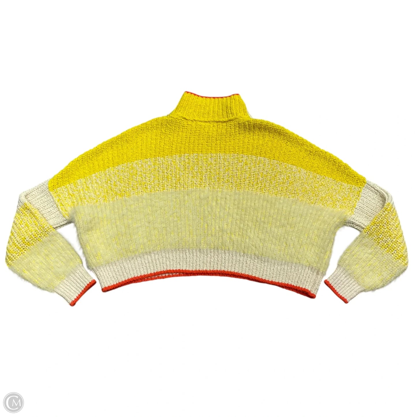Sweater By Free People In Yellow, Size: M