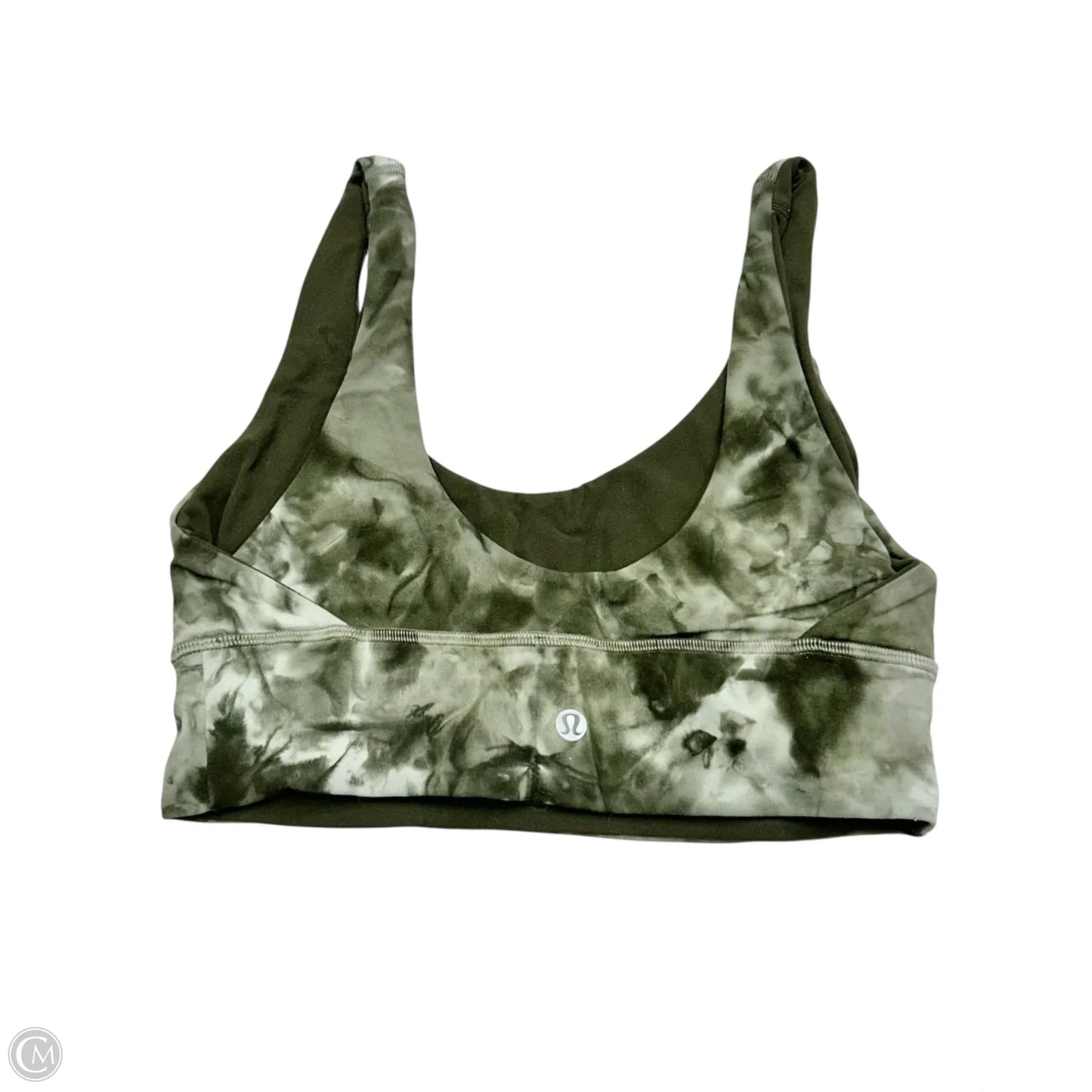 Athletic Bra By Lululemon In Green, Size: S