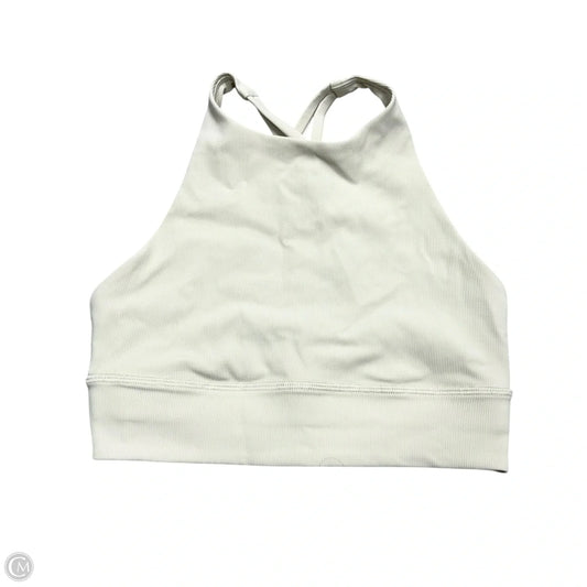 Athletic Bra By Lululemon In Cream, Size: S