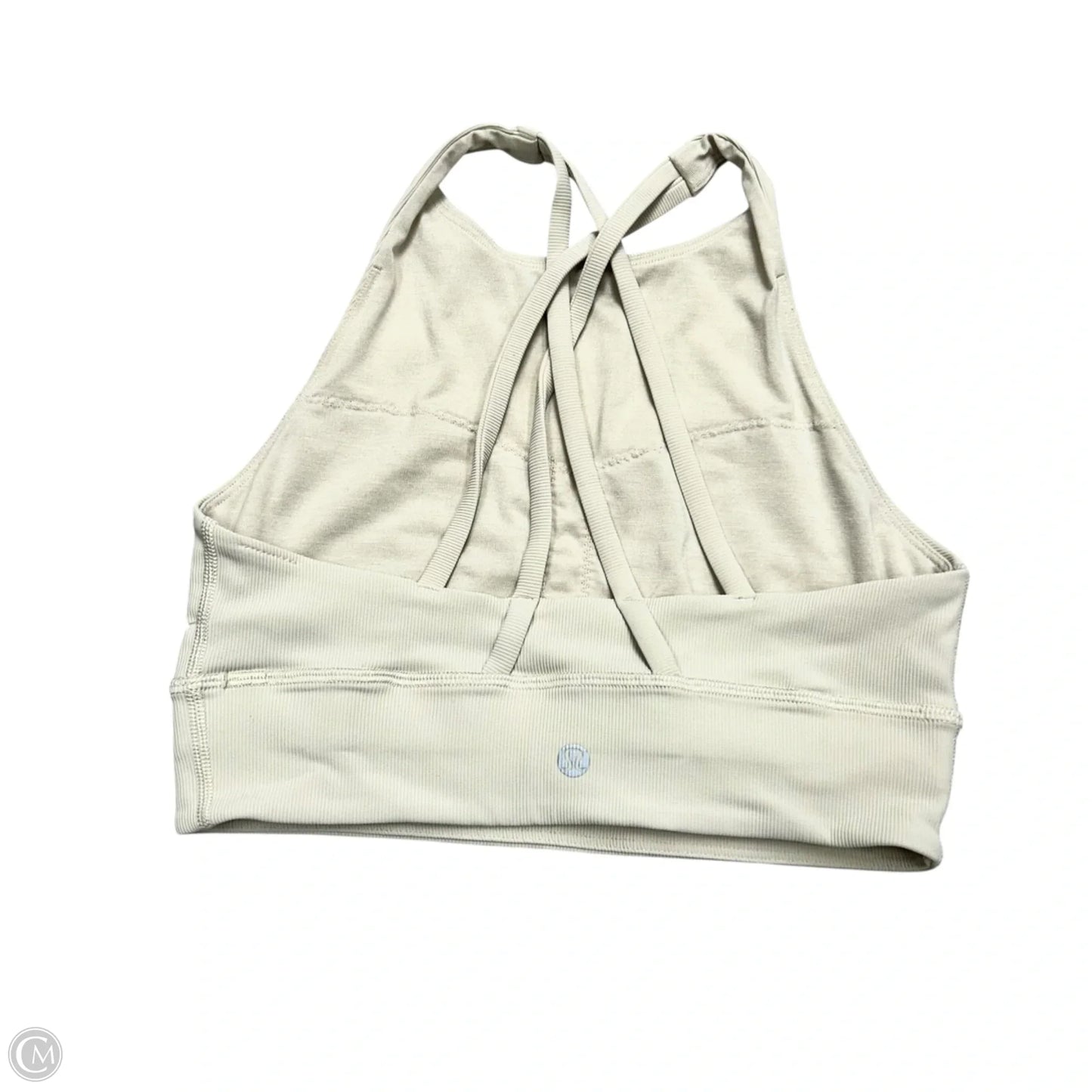 Athletic Bra By Lululemon In Cream, Size: S