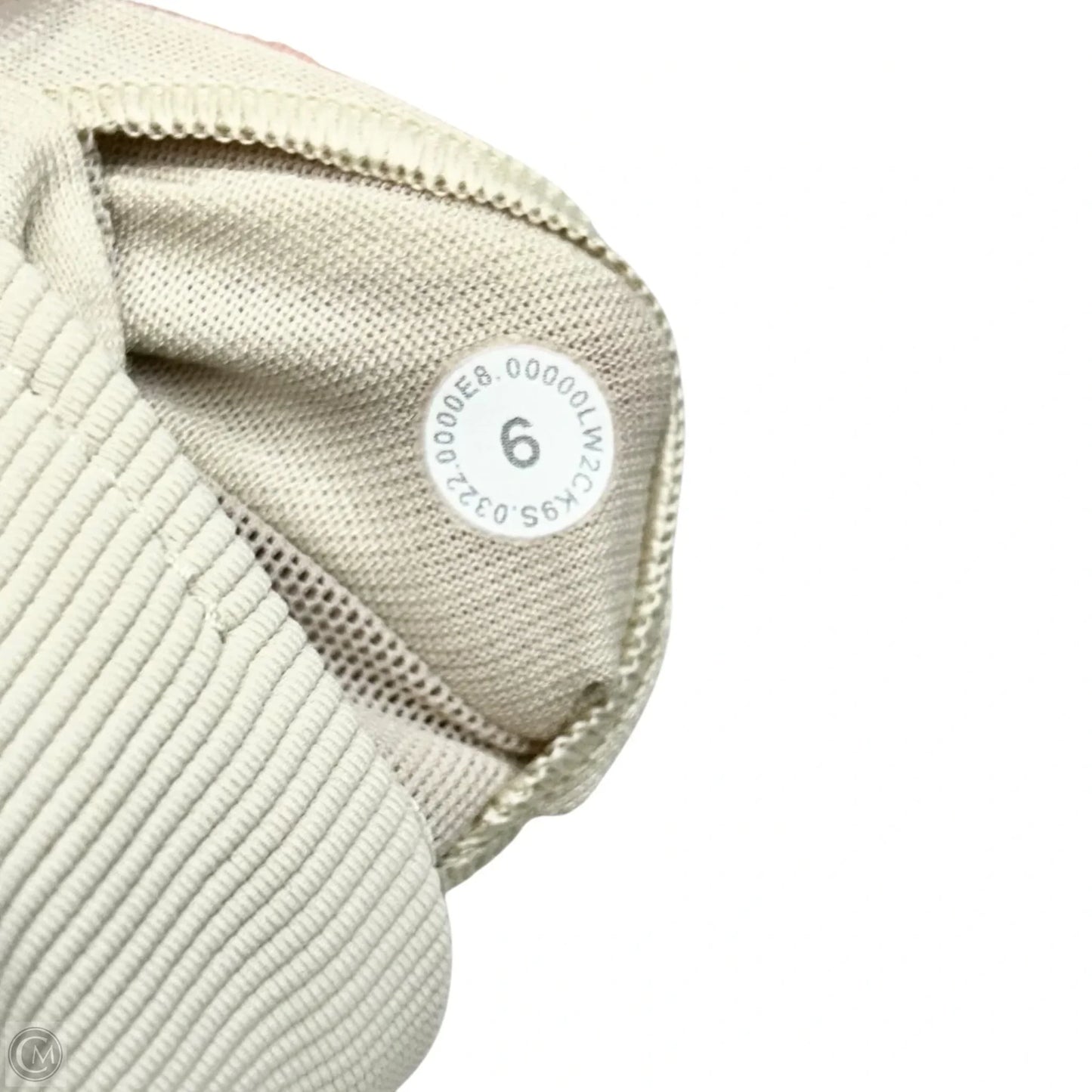 Athletic Bra By Lululemon In Cream, Size: S