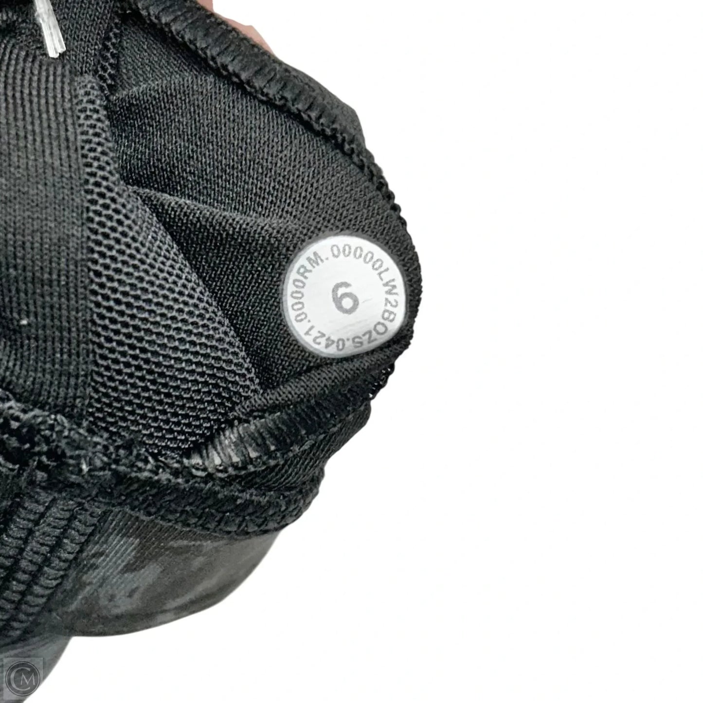 Athletic Bra By Lululemon In Black & Grey, Size: S