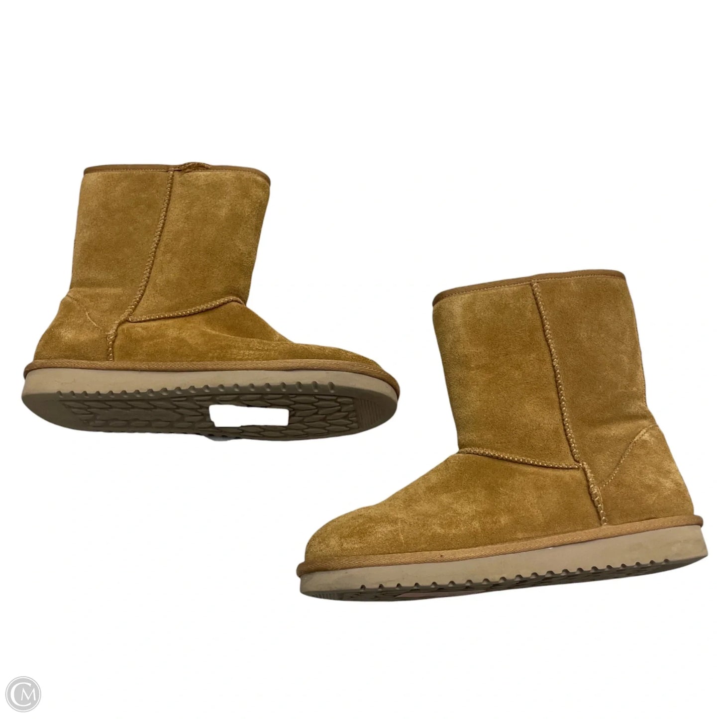Boots Ankle Flats By Koolaburra By Ugg In Tan, Size: 9