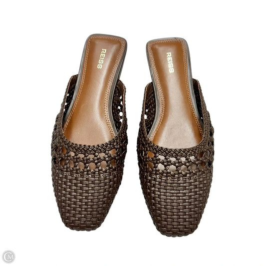 Shoes Flats By Reiss In Brown, Size: 6.5