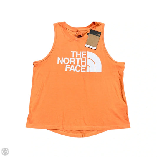 Athletic Tank Top By The North Face In Orange, Size: M