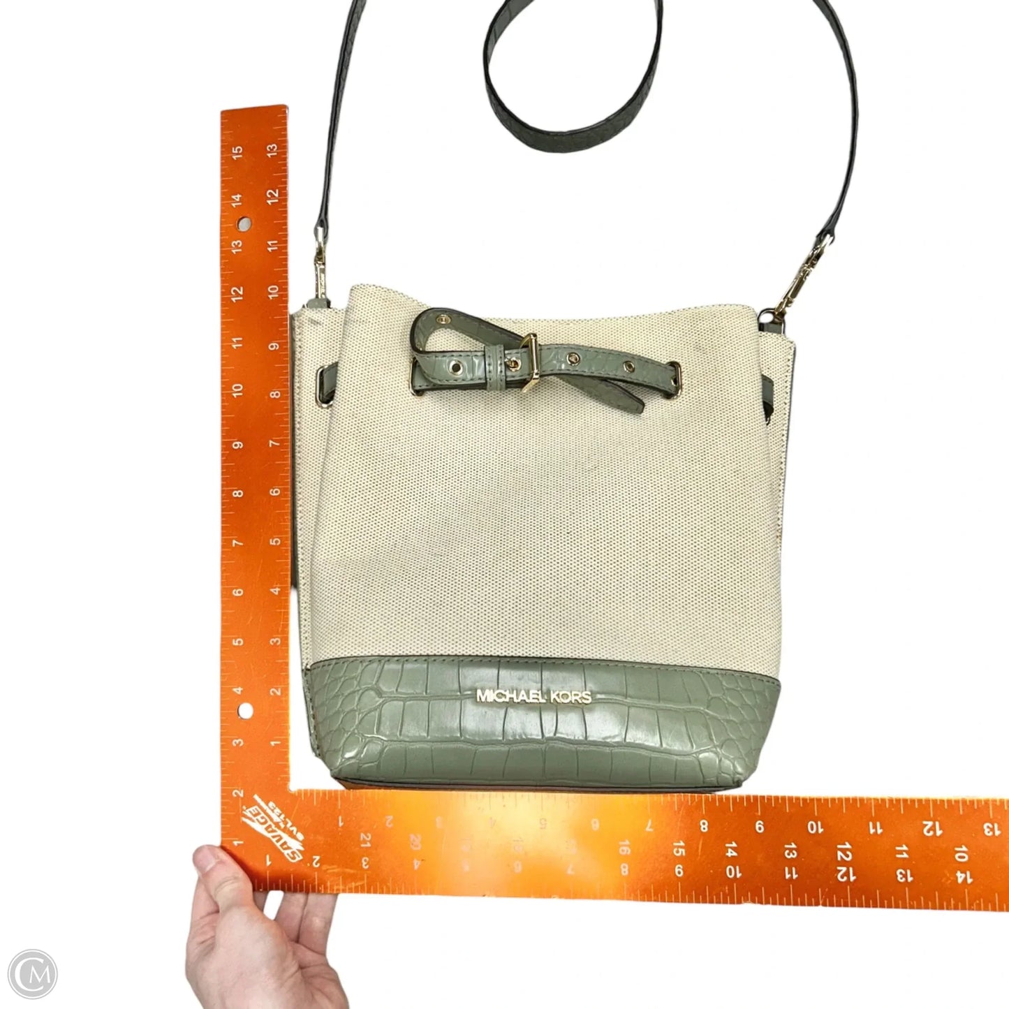 Crossbody Designer By Michael Kors, Size: Medium