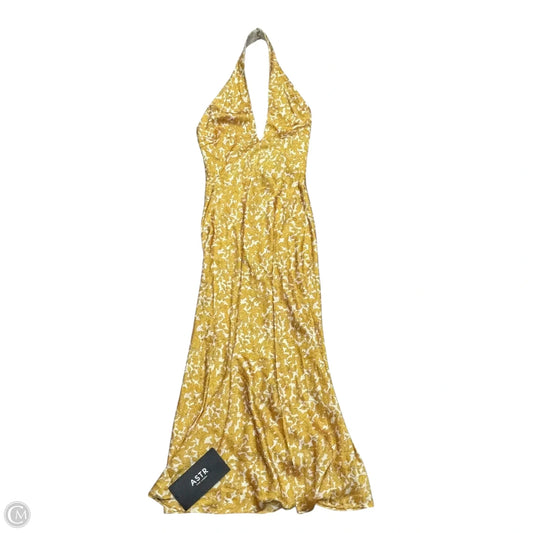 Dress Casual Maxi By Astr In Yellow, Size: M
