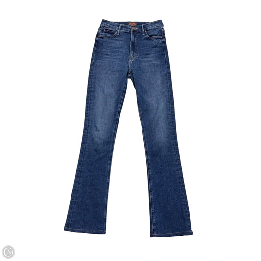 Jeans Boot Cut By Mother In Blue Denim, Size: 0