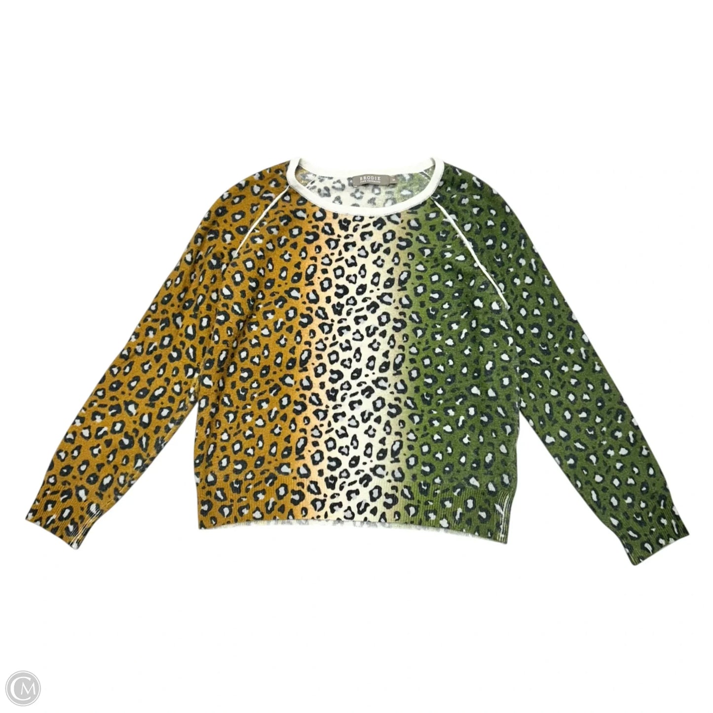 Sweater Cashmere By Brodie In Animal Print, Size: S