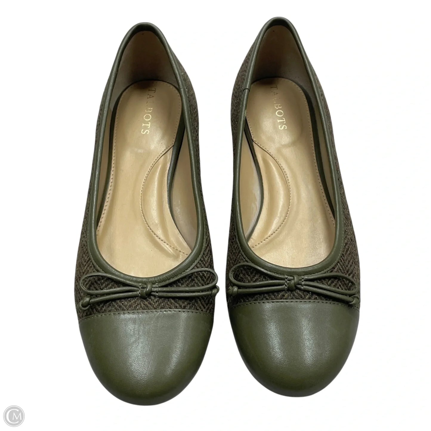 Shoes Flats By Talbots In Green, Size: 8.5