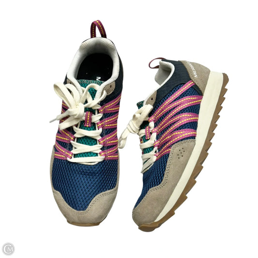 Shoes Athletic By Merrell In Multi-colored, Size: 7