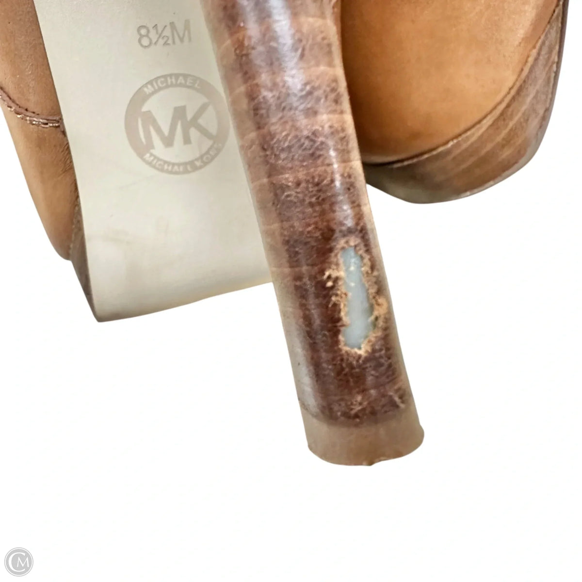 Boots Ankle Heels By Michael By Michael Kors In Brown, Size: 8.5