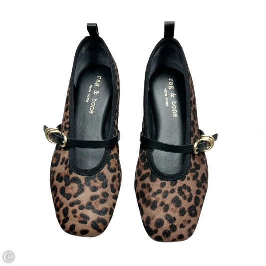 Shoes Flats By Rag And Bone In Leopard Print, Size: 6