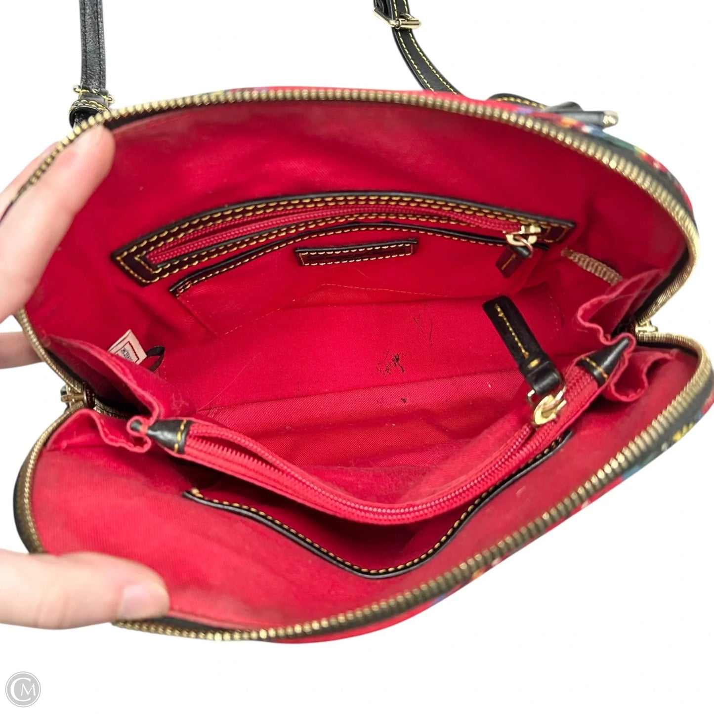 Crossbody Designer By Dooney And Bourke, Size: Medium