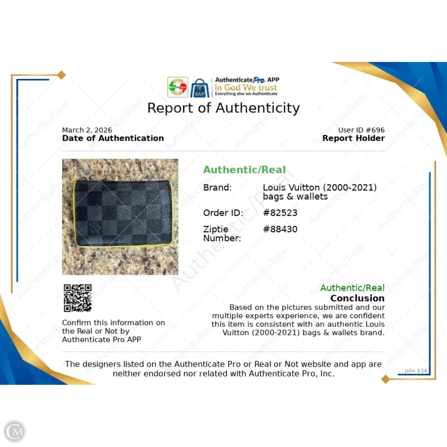 Wallet Luxury Designer By Louis Vuitton, Size: Medium