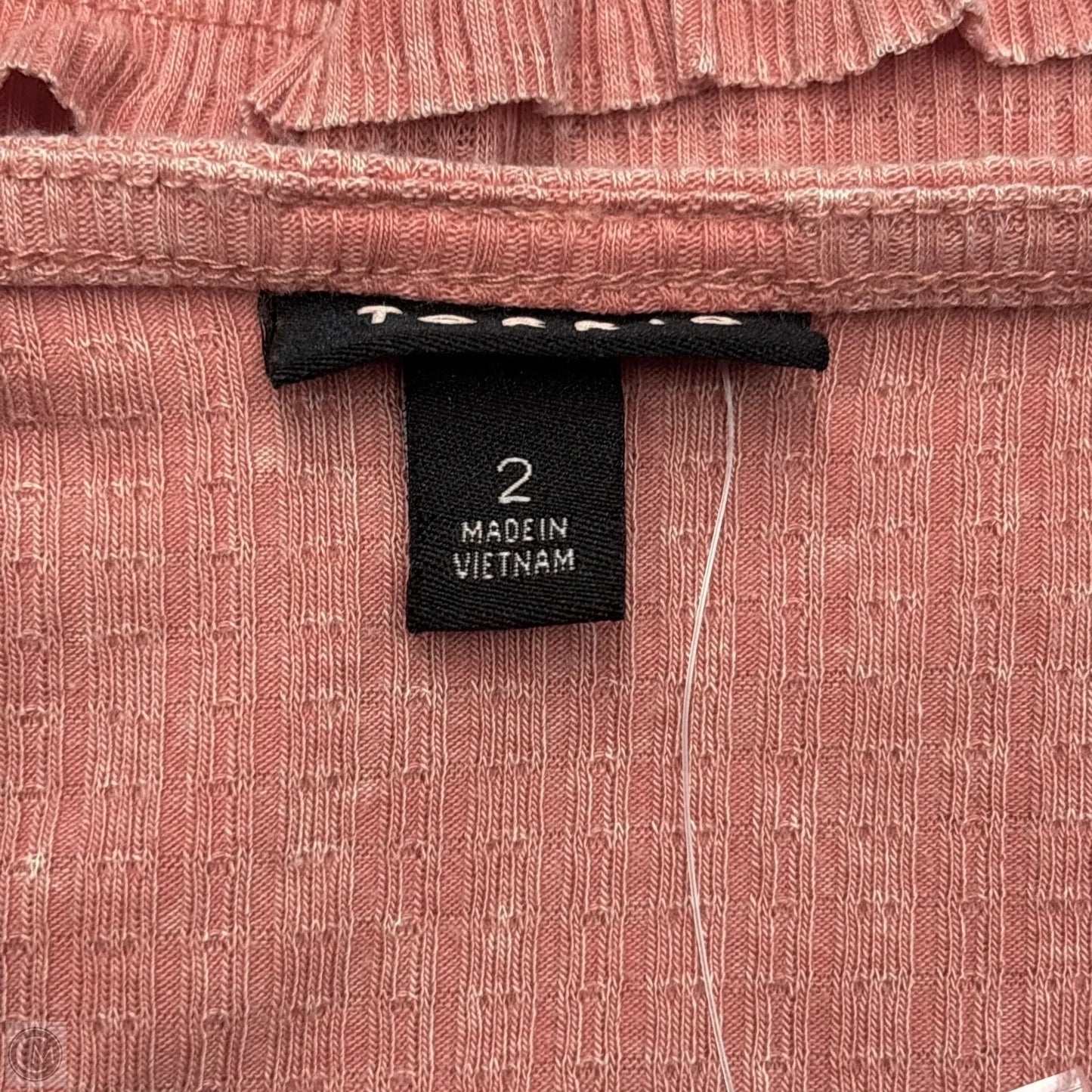 Top Sleeveless By Torrid In Peach, Size: 2x