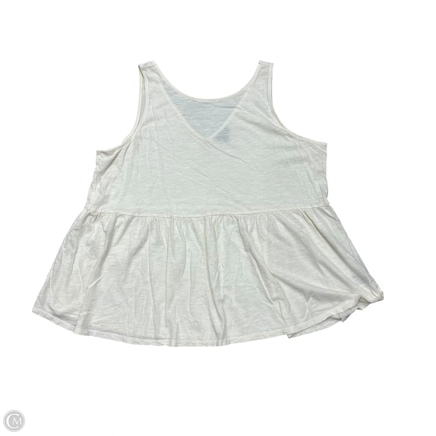 Tank Top By Torrid In Cream, Size: 3x