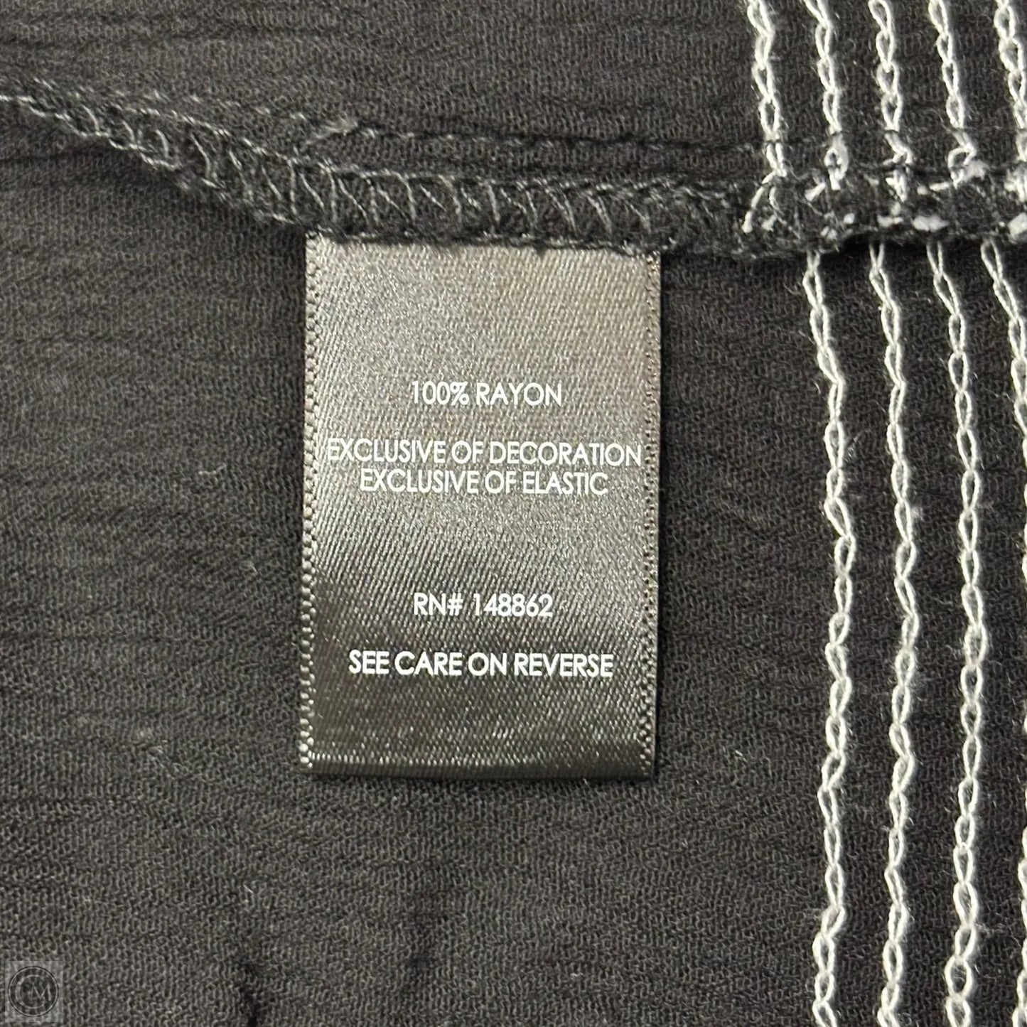 Top Sleeveless By Torrid In Black & White, Size: 2x