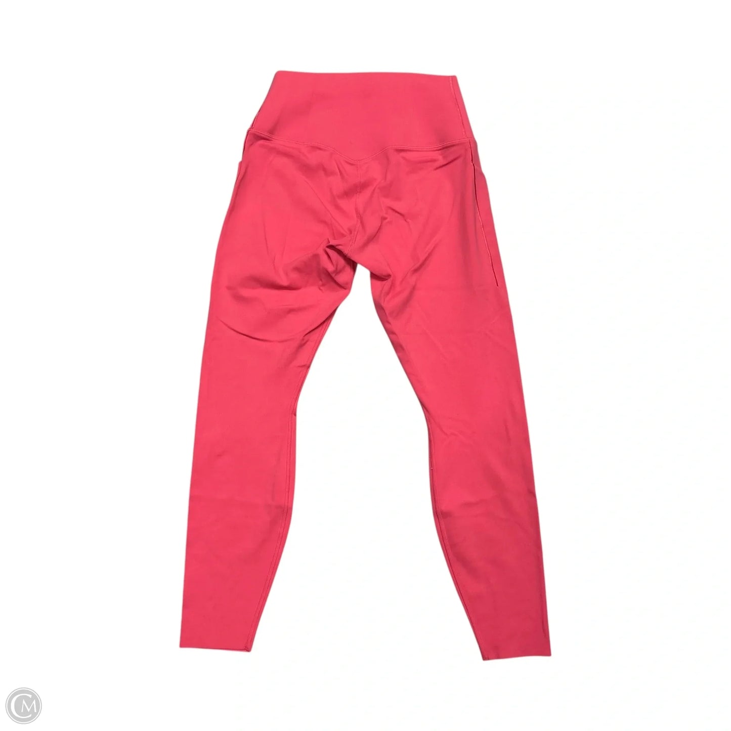 Athletic Leggings By Nike Apparel In Pink, Size: M