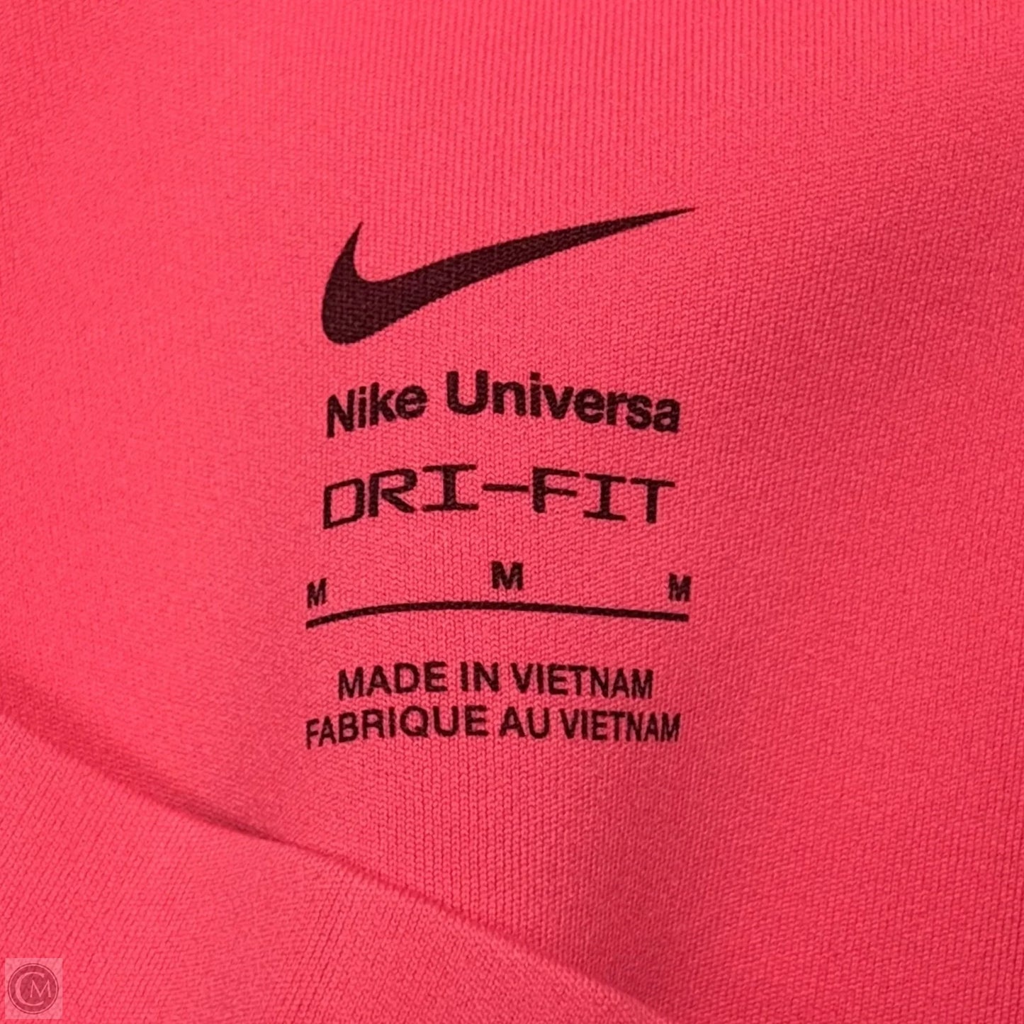 Athletic Leggings By Nike Apparel In Pink, Size: M