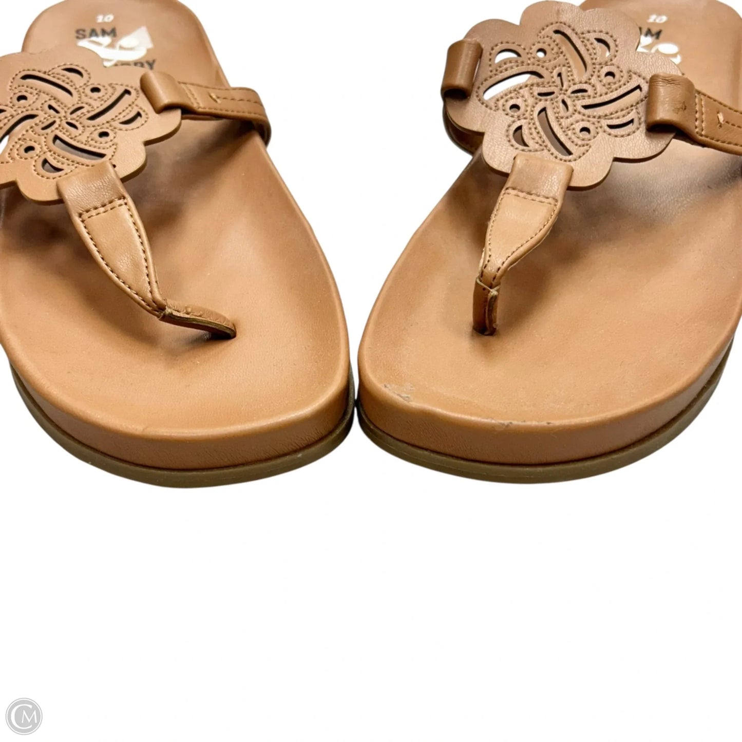 Sandals Flats By Sam And Libby In Brown, Size: 10