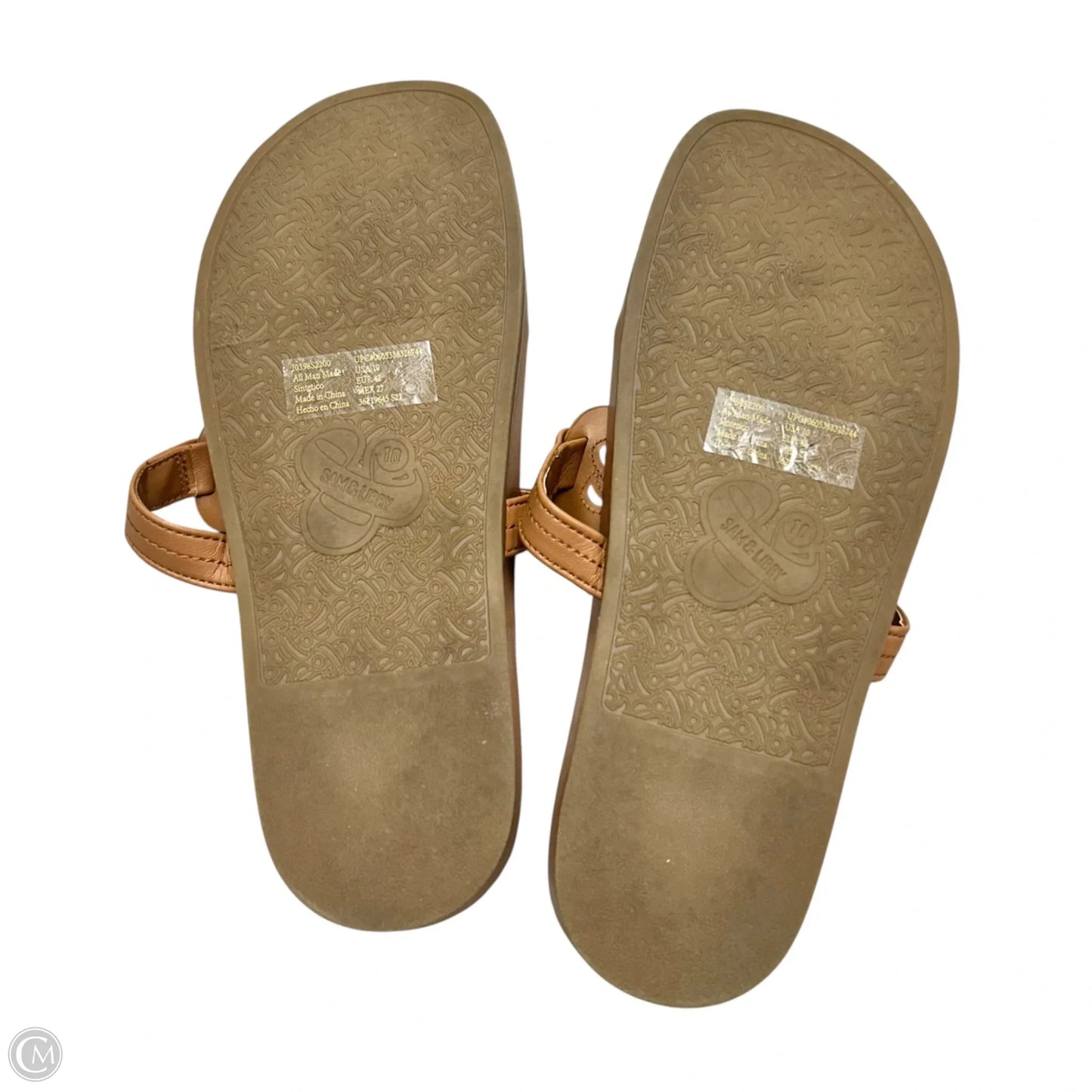 Sandals Flats By Sam And Libby In Brown, Size: 10