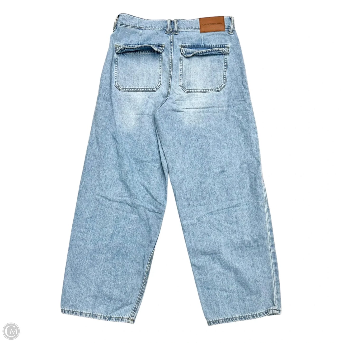 Jeans Straight By Lucky Brand In Blue Denim, Size: 2